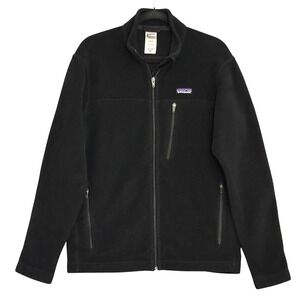 Patagonia Mens Jacket M Synchilla Jacket Black Zip Fleece Gorpcore Outdoors